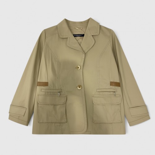 Barbara Bui Γυναικείο Μπεζ Jacket με Τσέπες / Pre-Owned
